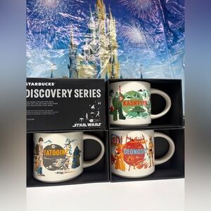 Star Wars Starbucks Discovery Series 14oz Mug, 2025 Edition, Set Of 3,  BNIB